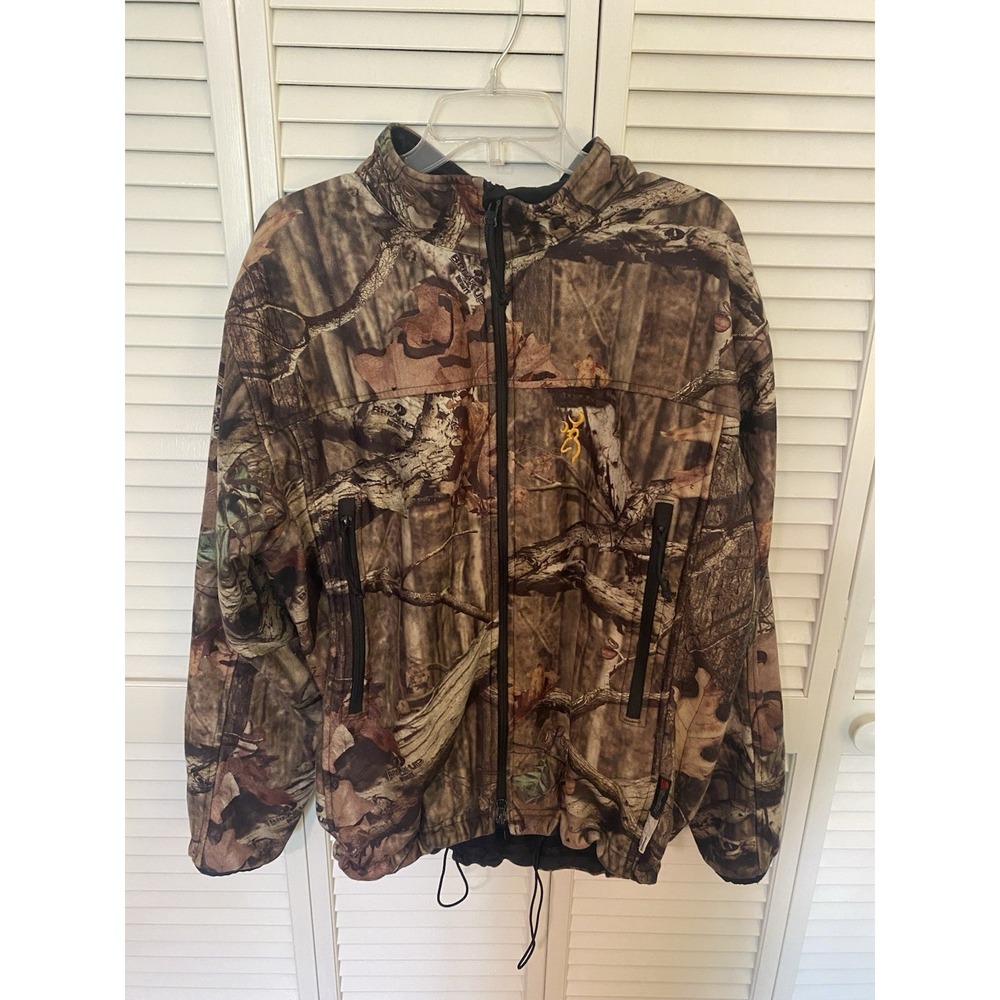 Browning Camouflage Scent Control Hunting Jacket‎ Size L